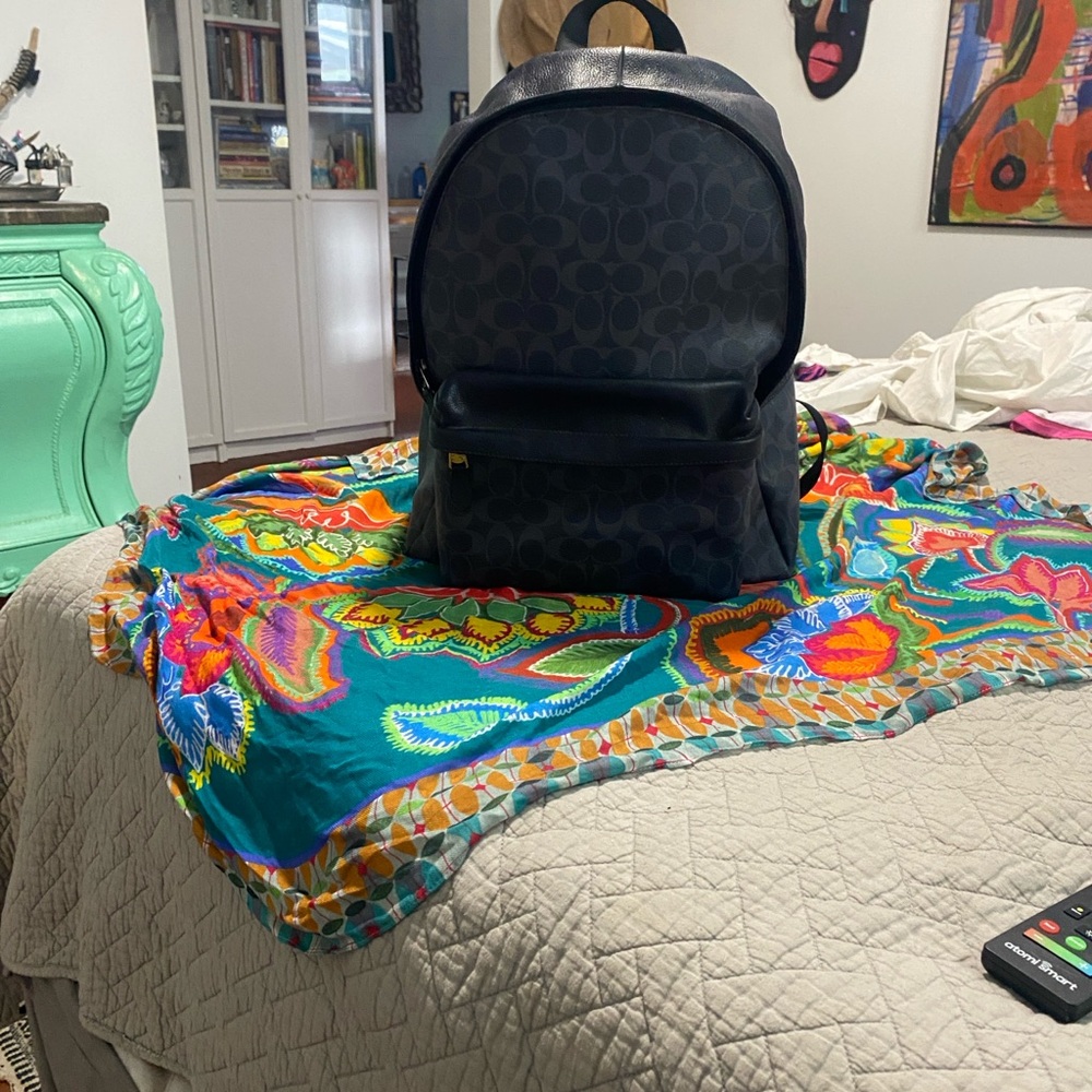 Coach men’s backpack with internal laptop holder